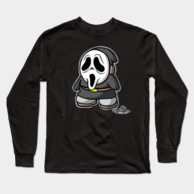 ShyGhost Long Sleeve T-Shirt by Casey McCoy ARTS 